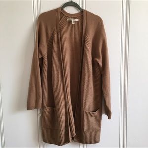 SALE🎉 Long Tan Open Cardigan - Max Studio SZ 1X