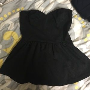 Strapless Top