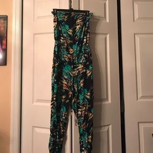 Crop Top Pant Romper