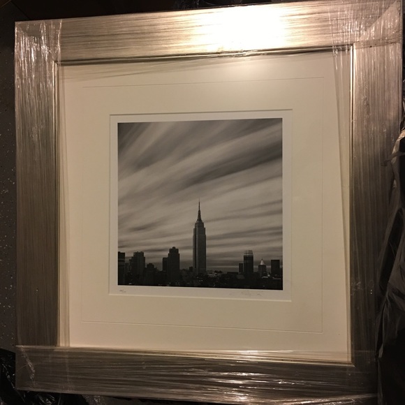 Signed + matted + framed CHIP FORELLI photograph.