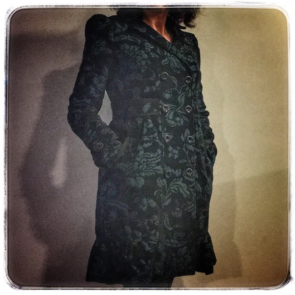 Anthropologie Elevenses Emerald Isle Coat size 4