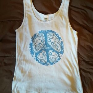 Peace tank top