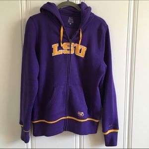 Nike LSU Zip Hoodie Sweatshirt - For @amber_ne