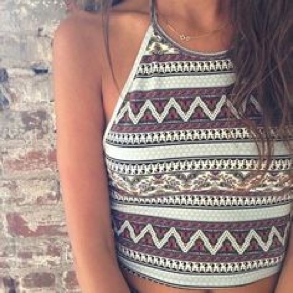 Urban Outfitters halter crop top
