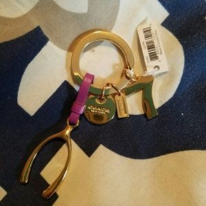 NWT Coach Lucky Keyfob