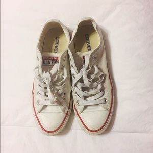 Classic white converse