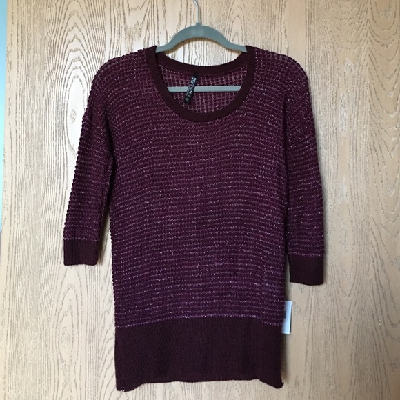 ABS LUTEY Plum Sweater XS