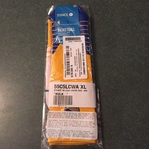 Brand New Golden State Socks size 13-16