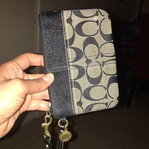 Coach wristlet