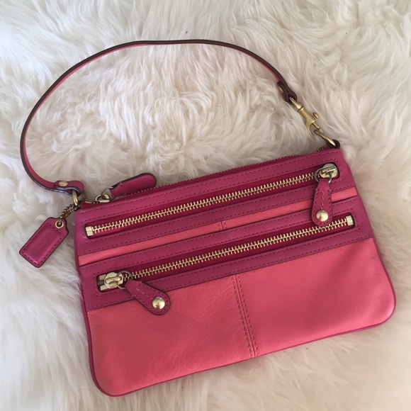 Coach Pink Wristlet