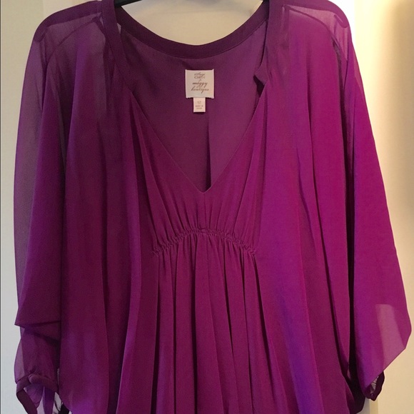 Nordstrom Purple Dress by Suzi Chin for Maggy