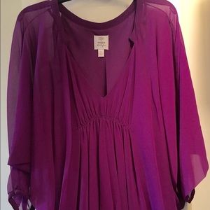 Nordstrom Purple Dress by Suzi Chin for Maggy