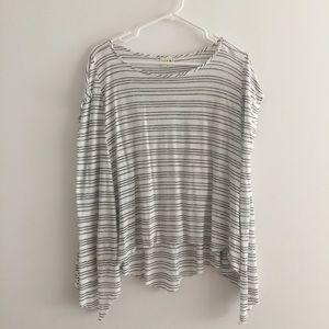Stripped loose fitted tee