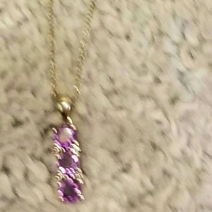 Premier Design Sterling Silver Gemstone Necklace