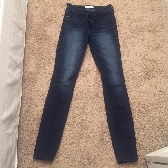Abercrombie dark blue jean/jogging a