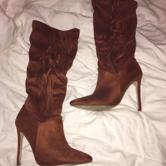 Misguided Fringe Boots!
