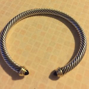 David Yurman Cable bracelet (M) onyx