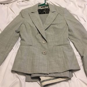 Light Gray Express Pant Suit