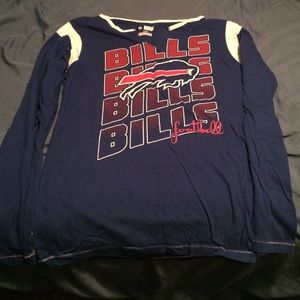 NFL Team Apparel Buffalo Bills Long Sleeved Shirt