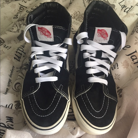 Vans High Top, black suede,
