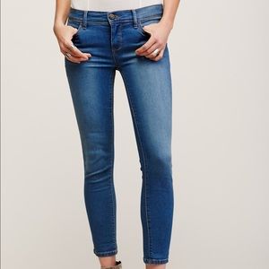 Free People medium wash skinny jeans