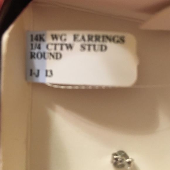 💎diamond stud earrings💎 - Picture 3 of 5