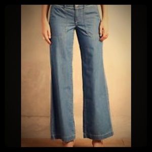 Anthropologie Pilcro Wide Leg Jeans