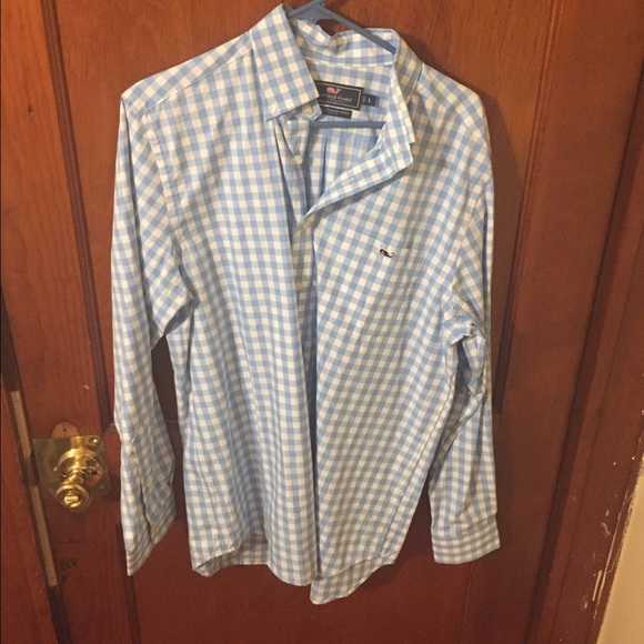 Men's large vineyard vines slim fit Tucker shirt