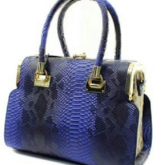 Handbag blue - Picture 2 of 2