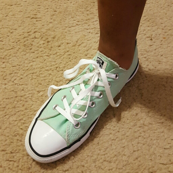 Mint Green Converse