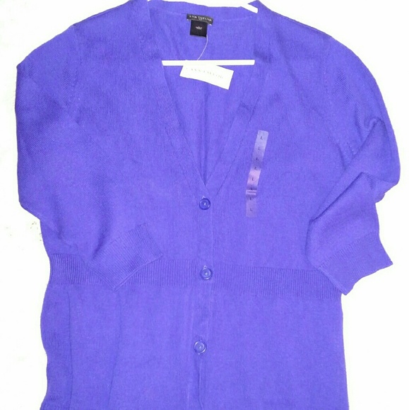 NWT Purple cardigan