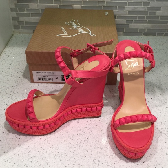 Brand New Authentic Christian Louboutin Wedges