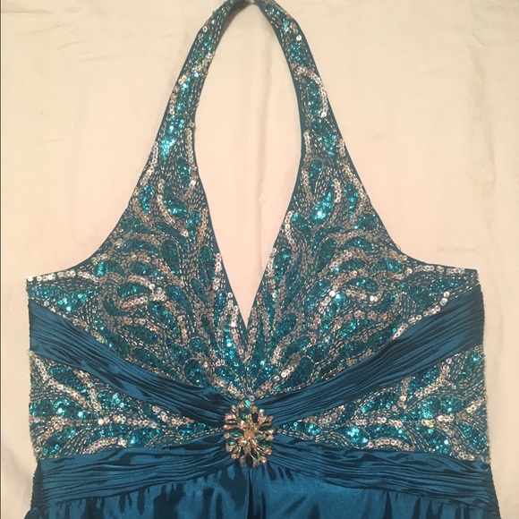 Formal floor length gown