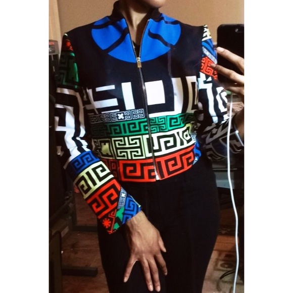 Aztec Design Statement Jacket - Picture 4 of 4