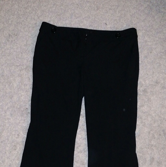 Black drew fit (bootcut) dress pants