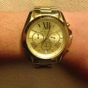 Womens MK gold watch