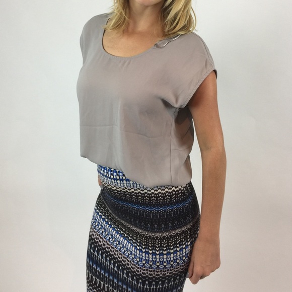 Grey blouse