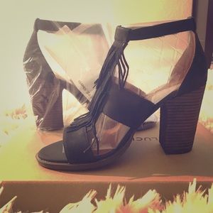 Lucky Brand Leesha Fringe Heel