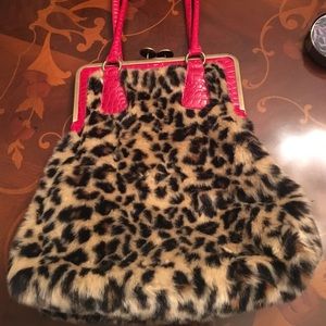 Leopard purse