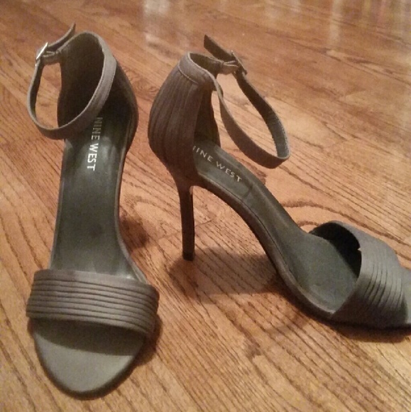 Nine West ankle strap heels