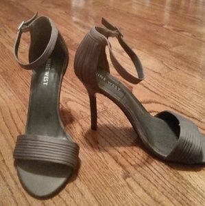 Nine West ankle strap heels