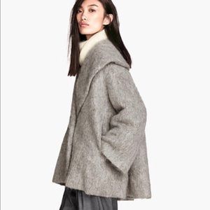 H&M Fuzzy Swing Coat