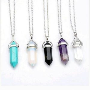 Stone necklaces