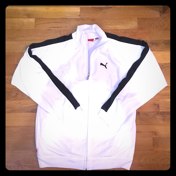 Puma White Jacket - Picture 1 of 2