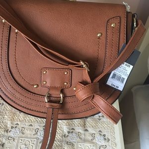 Brown cross body bag👝