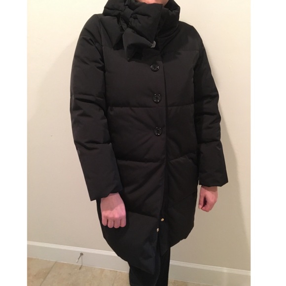 Sold❗️Kate Spade Black Bow Puffer Down Jacket - Picture 4 of 4