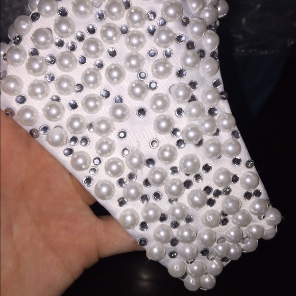 More pictures of blue prom dress