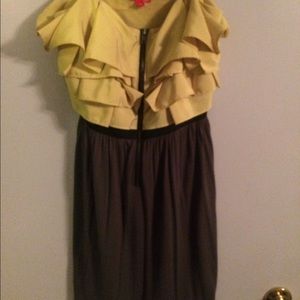 Ruffle Detail Elle Dress