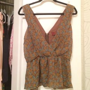 7 For All Mankind Pattern Blouse