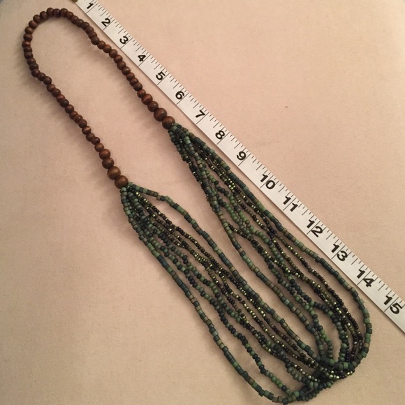 Green Beaded Necklace